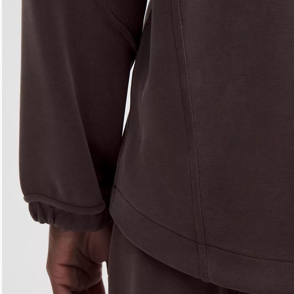 Lululemon Softstreme Long Half Zip Sequoia Pullover Size M - Picture 8 of 15